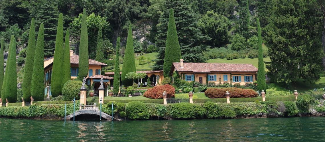 Villa ved Comosøen Italien